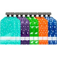 Los mejores  - Simple Modern Joey Bolsitas de Alimento Reutilizables Para Bebés y Niños con Doble Cremallera Bolsas de Comida Paquete…